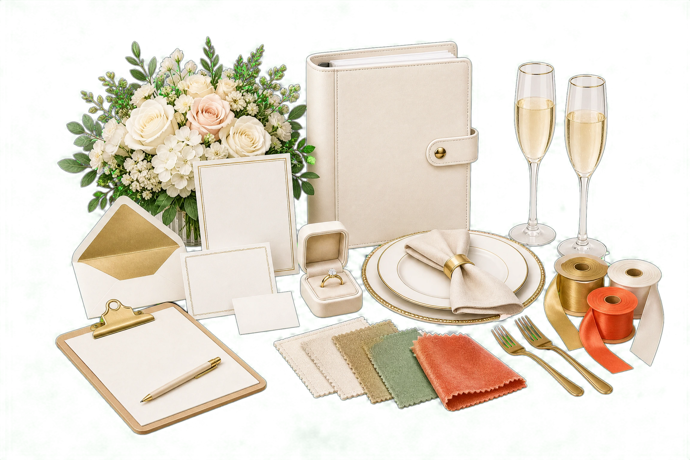Wedding planning, consultation, and event materials