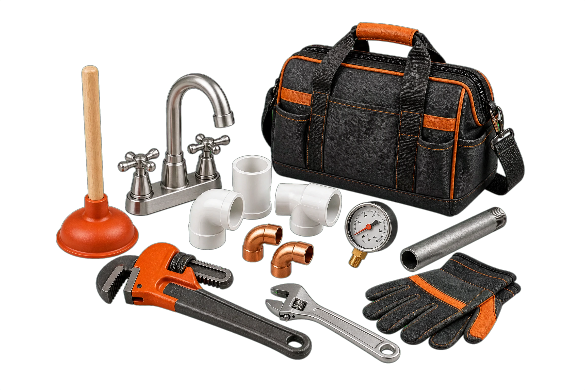 Plumbing equipment and service request devices