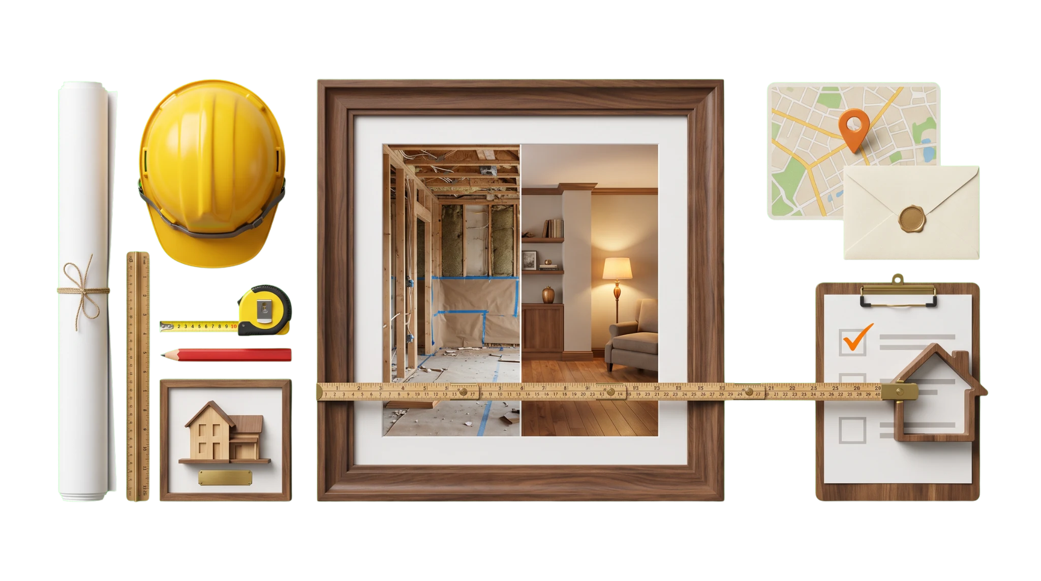 General contractor project work, before-and-after proof, and a local consultation path