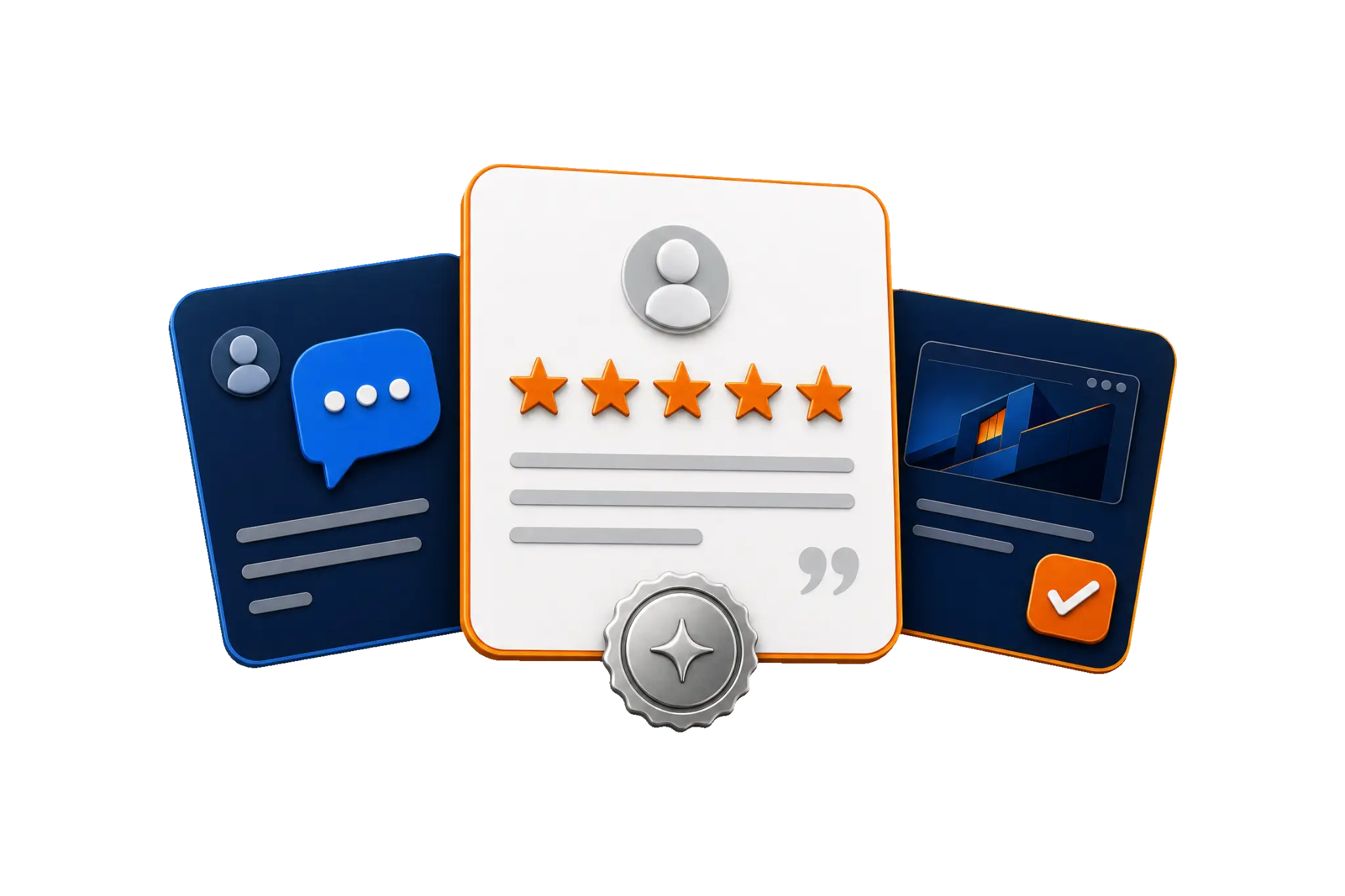 Client results, search visibility, messages, and completed launch milestones presented visually