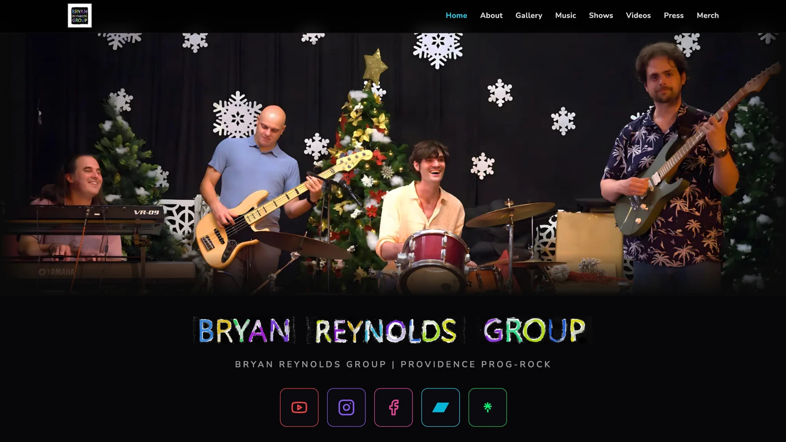 Bryan Reynolds Group website screenshot