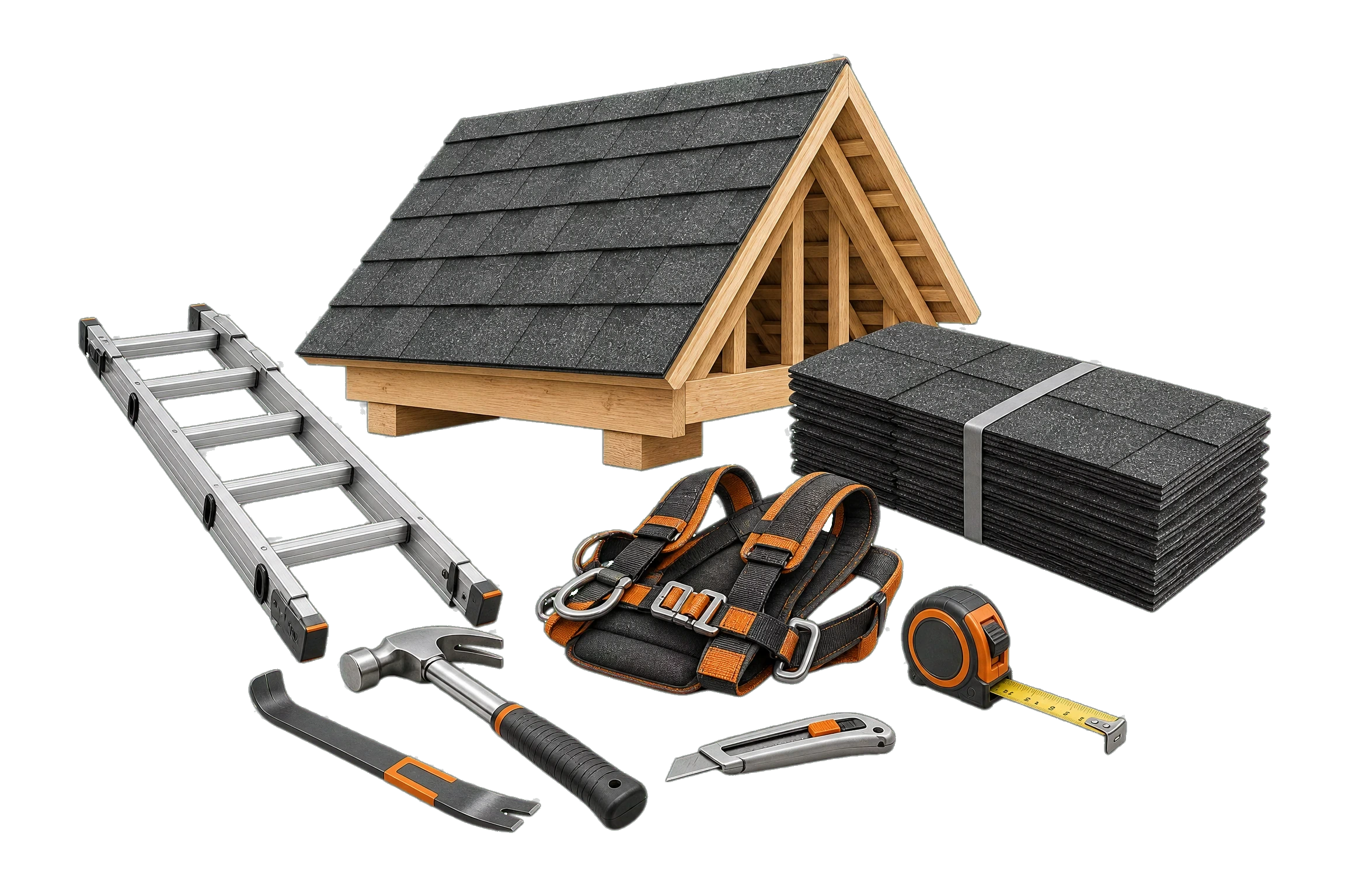 Roofing equipment and materials