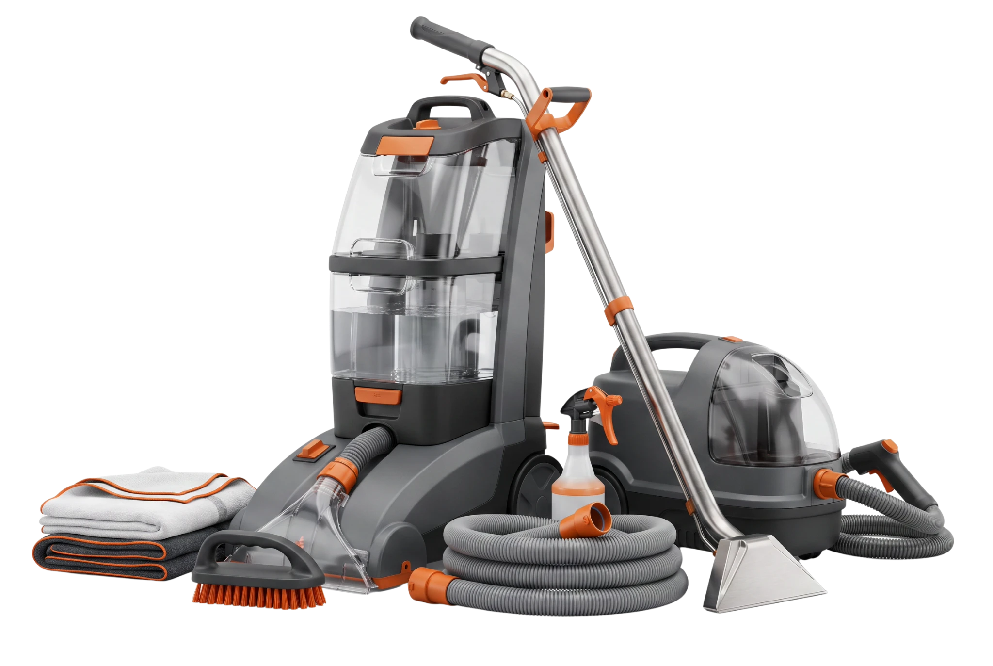Carpet cleaning and restoration equipment