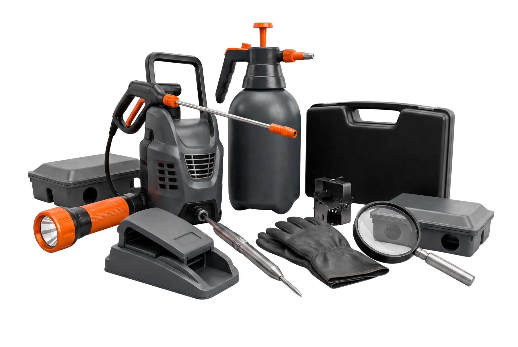 Pest control prevention, trust, and service-request materials