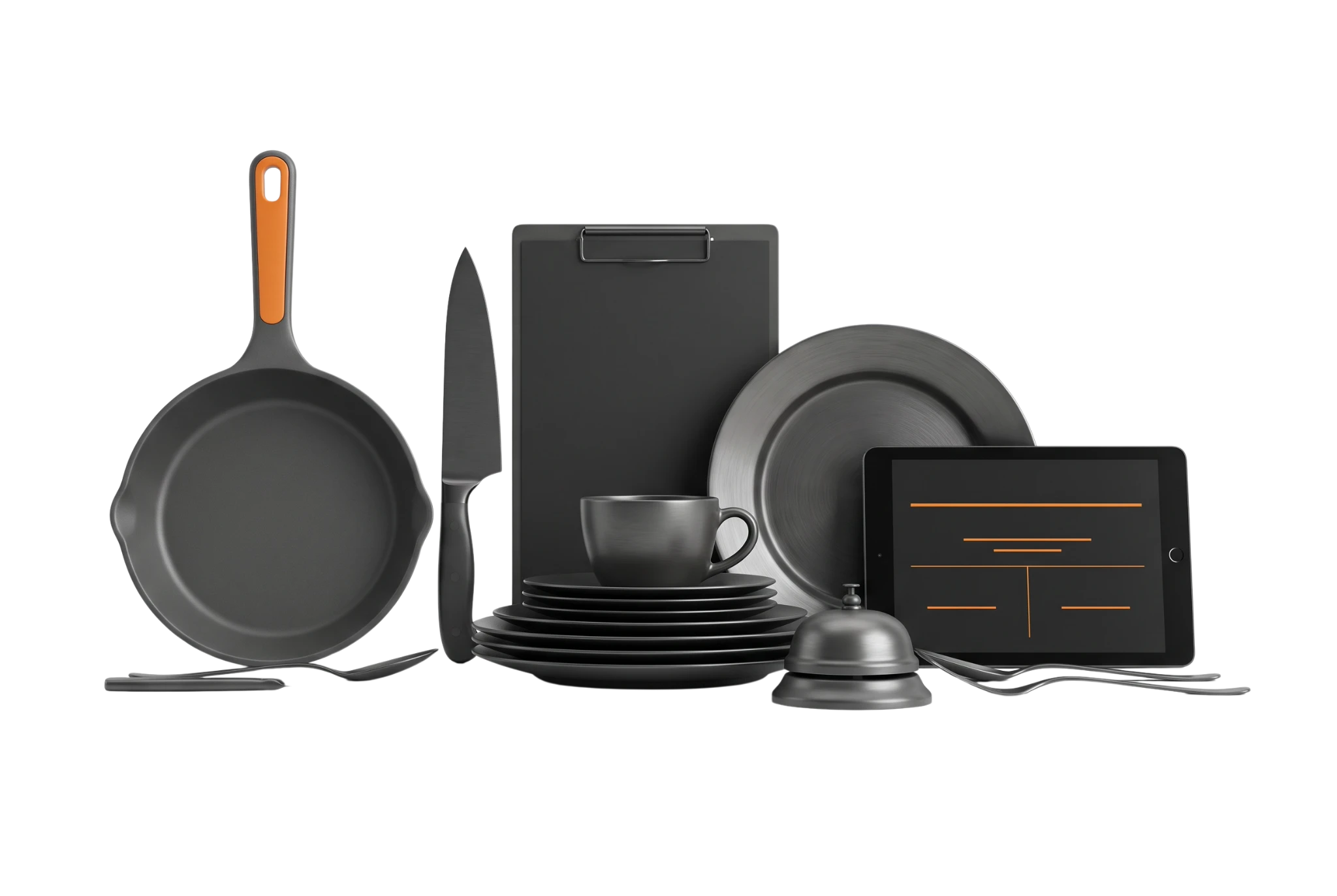 Restaurant menu, visit, and reservation materials